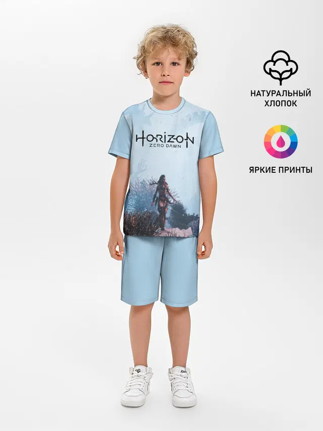 Детская пижама с шортами