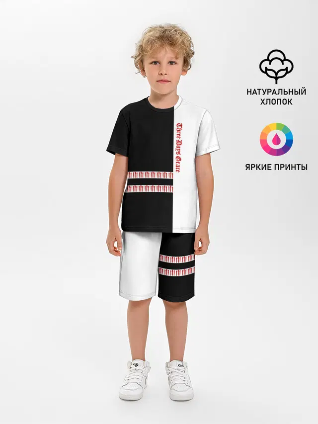 Детская пижама с шортами