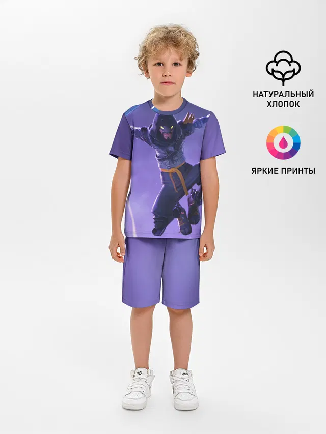 Детская пижама с шортами