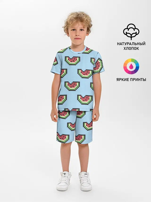 Пиксельный арбуз