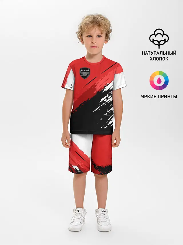 Детская пижама с шортами с принтом «Арсенал — Arsenal 2018 Original»