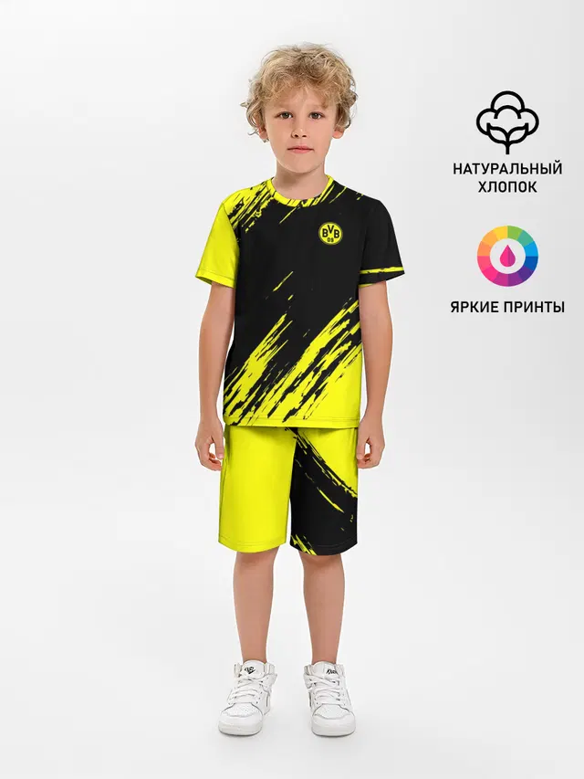 Детская пижама с шортами с принтом «Borussia — FC Borussia 2018 Original»