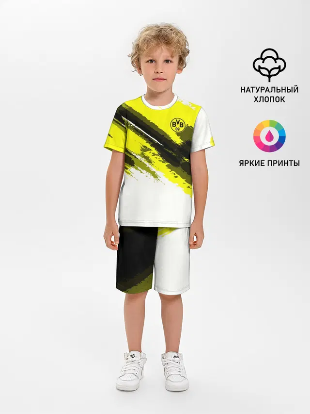 Детская пижама с шортами с принтом «Borussia — FC Borussia Original 2018»