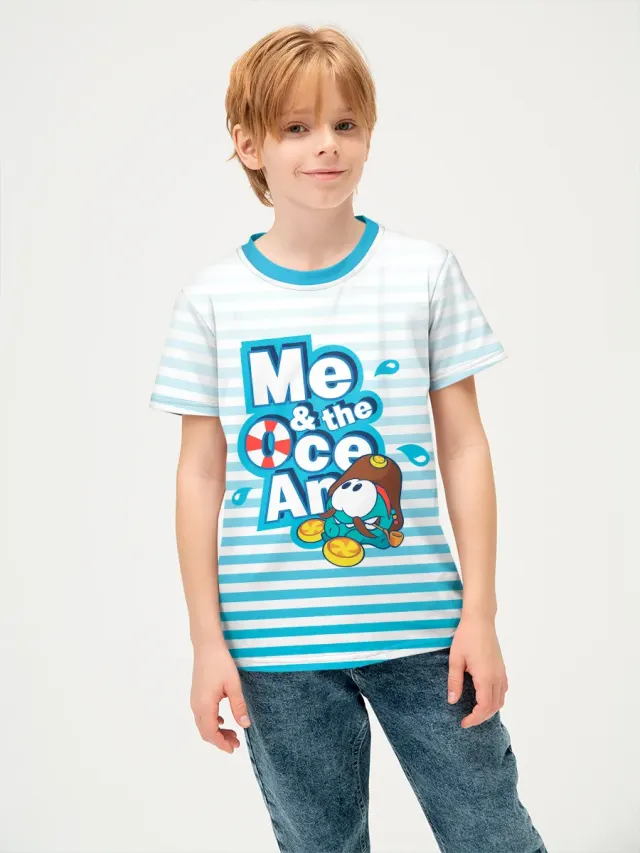 Om TShirt Stripes
