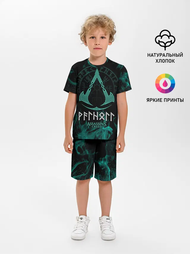 Детская пижама с шортами
