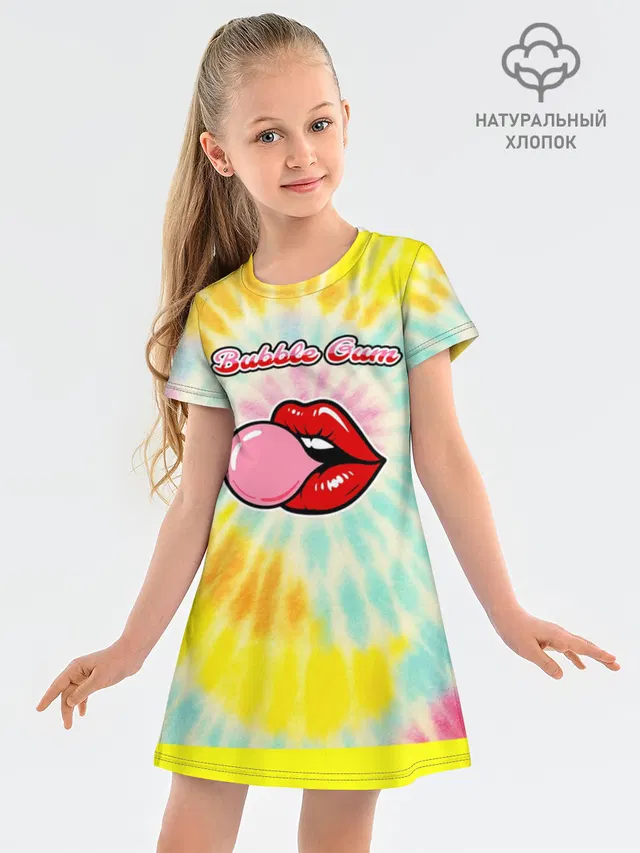 Платье детское с принтом «Pop Art»