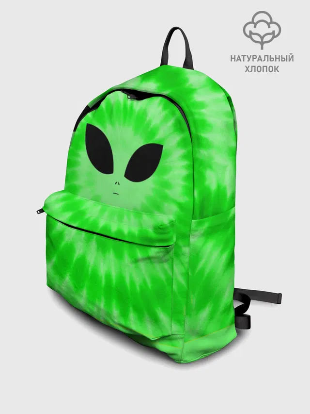 Взрослый джинсовый рюкзак с принтом «tie-dye»