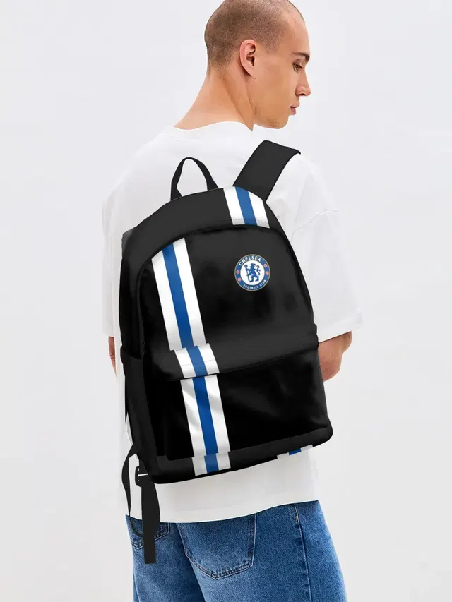 Джинсовый рюкзак с принтом «Chelsea — Line Сollection 2»