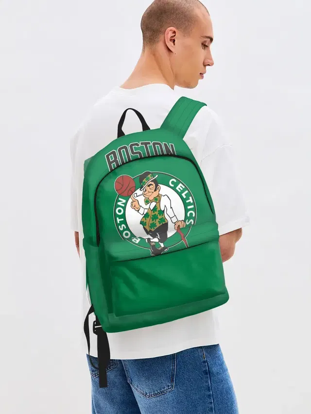 Джинсовый рюкзак с принтом «НБА — Boston Celtics»