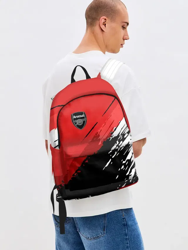 Джинсовый рюкзак с принтом «Arsenal 2018 Original»