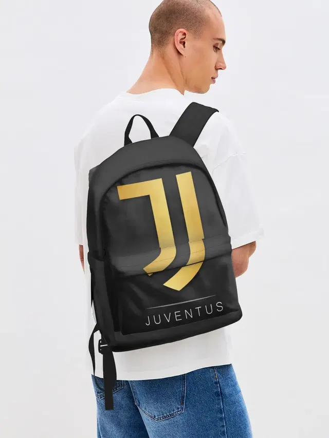 Джинсовый рюкзак с принтом «Juventus Gold Edition»