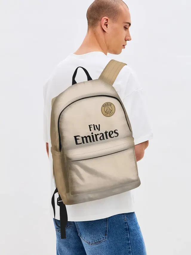 Джинсовый рюкзак с принтом «ПСЖ — PSG Форма Новая Away 18/19»