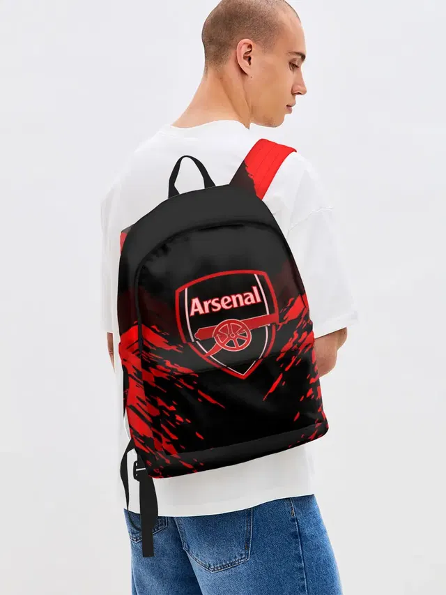Джинсовый рюкзак с принтом «Arsenal Sport»