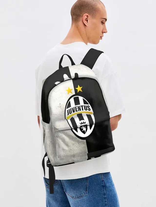 Джинсовый рюкзак с принтом «Juventus FC»