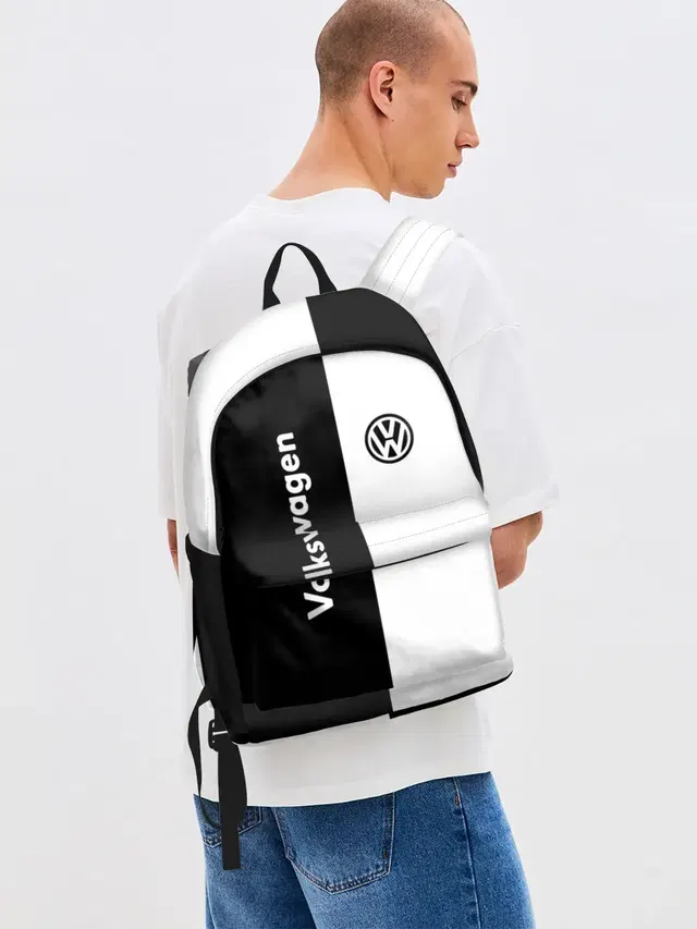 Джинсовый рюкзак с принтом «Volkswagen»