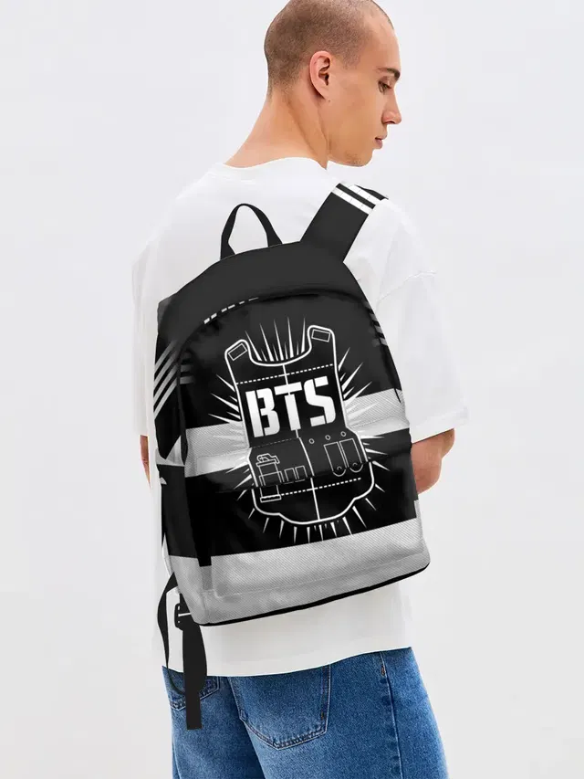 Джинсовый рюкзак с принтом «BTS — BTS ARMY 97 JUNG KOOK»