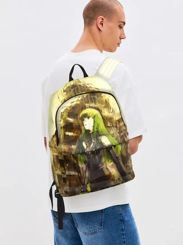 Джинсовый рюкзак с принтом «Code Geass — Code Geass art»
