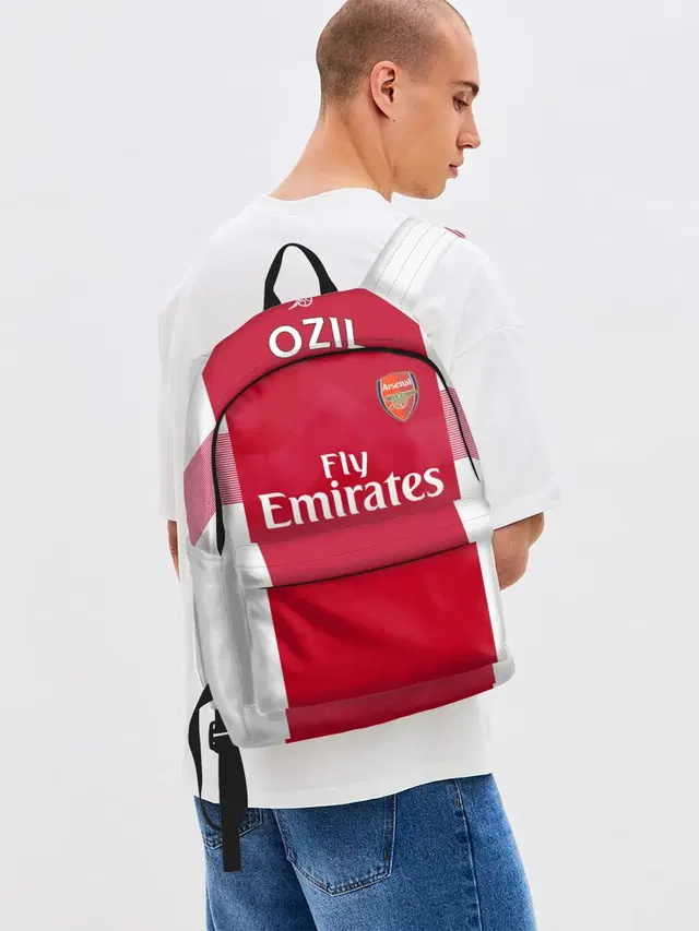 Джинсовый рюкзак с принтом «Ozil home 18-19»