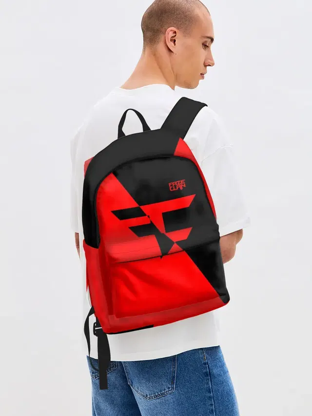 Джинсовый рюкзак с принтом «FaZe Clan — CS GO.»