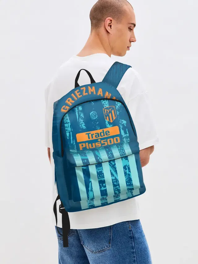 Джинсовый рюкзак с принтом «Griezmann alternative 18-19»