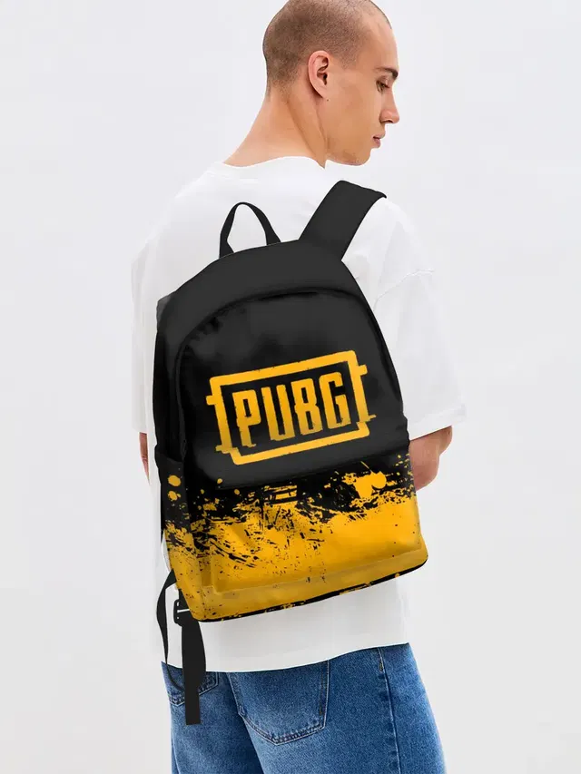 Джинсовый рюкзак с принтом «Grunge»