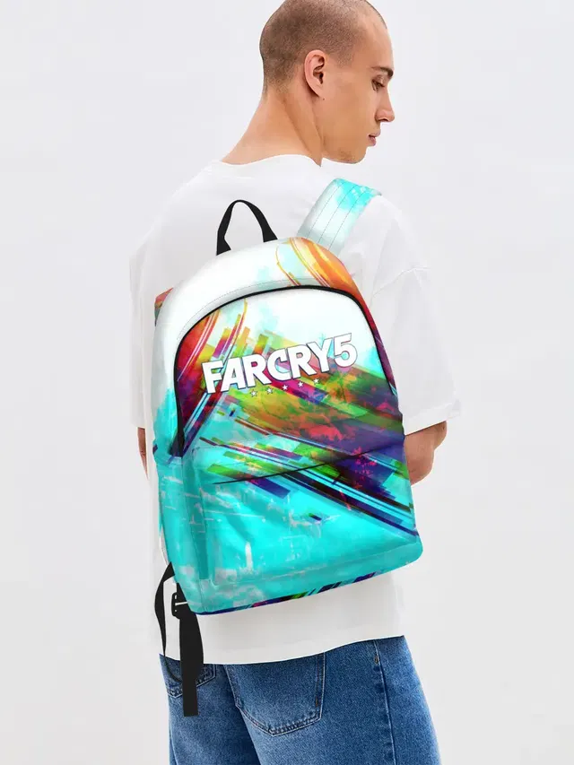 Джинсовый рюкзак с принтом «Farcry Exclusive»