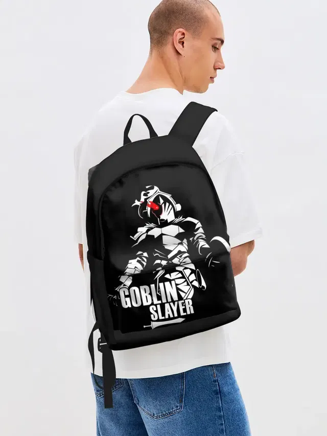 Джинсовый рюкзак с принтом «Goblin Slayer 4»