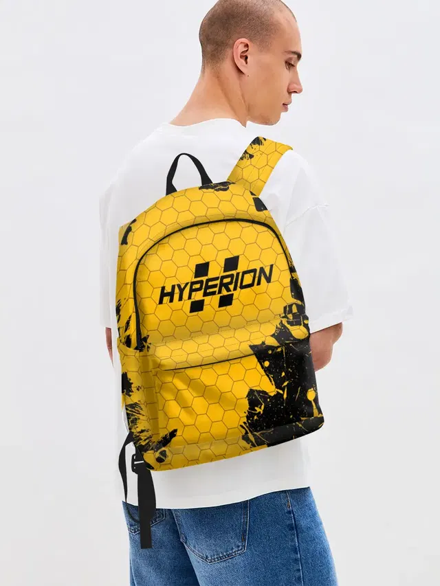 Джинсовый рюкзак с принтом «Покер — BORDERLANDS HYPERION»