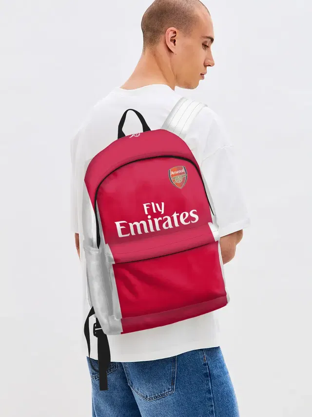 Джинсовый рюкзак с принтом «Арсенал — Arsenal home 19-20»