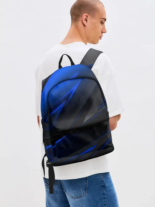 Blue and Black