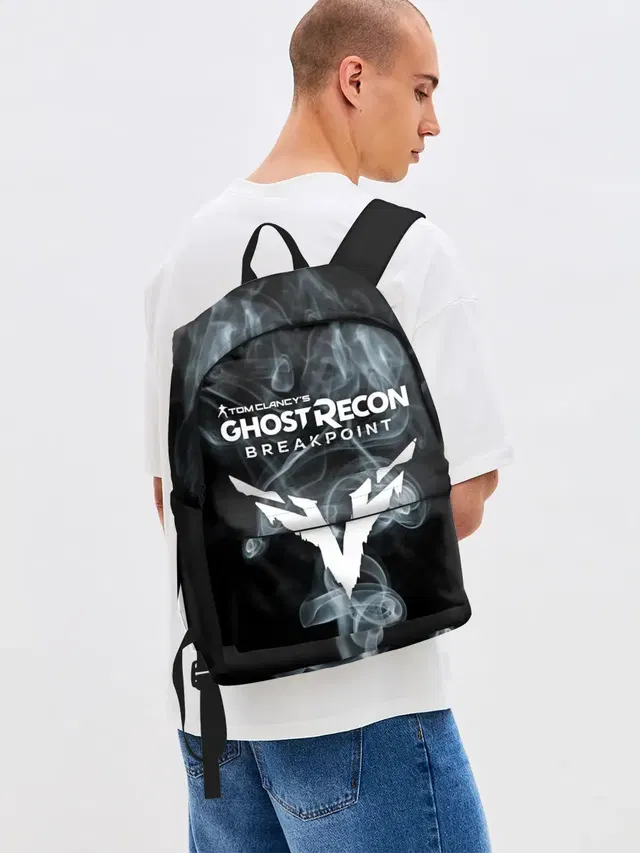 Джинсовый рюкзак с принтом «Ghost Recon Breakpoint»