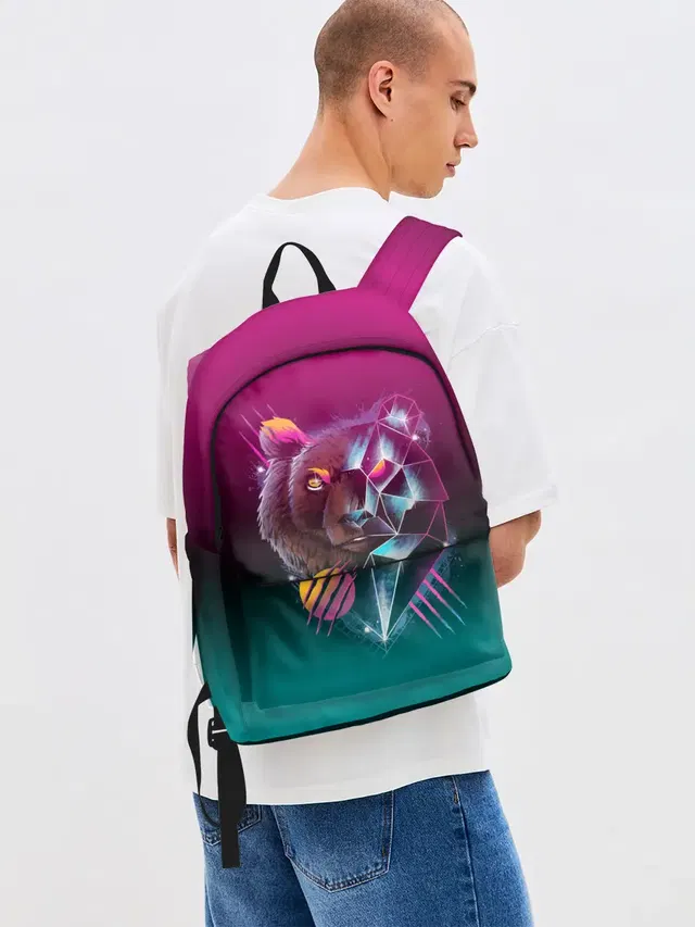 RETRO CYBER BEAR NEON