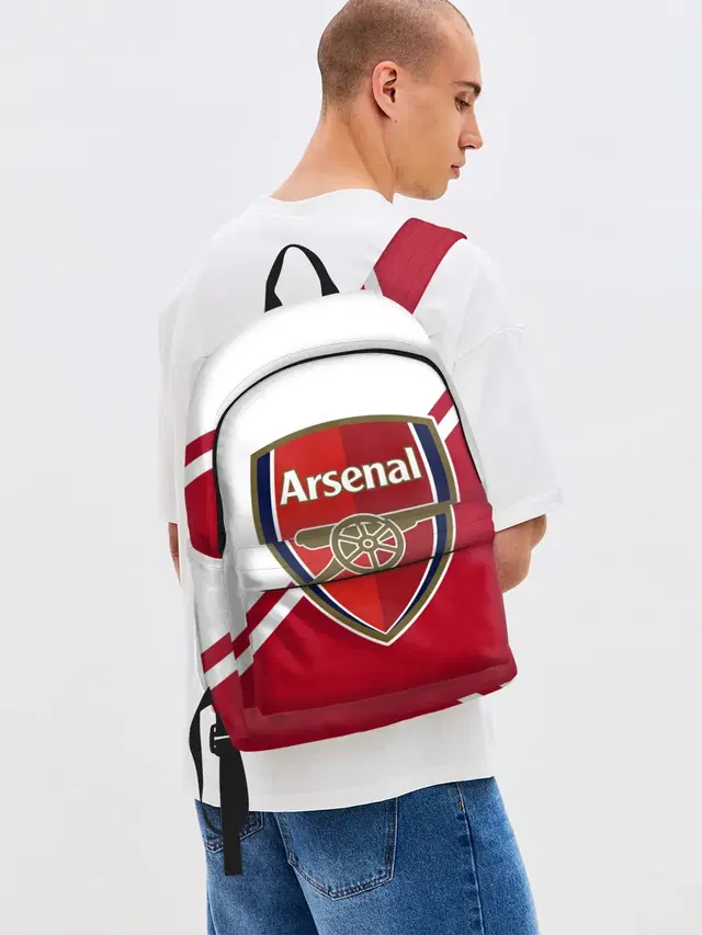 Джинсовый рюкзак с принтом «Arsenal — Arsenal FC»