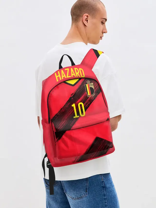 Джинсовый рюкзак с принтом «Hazard home EURO 2020»