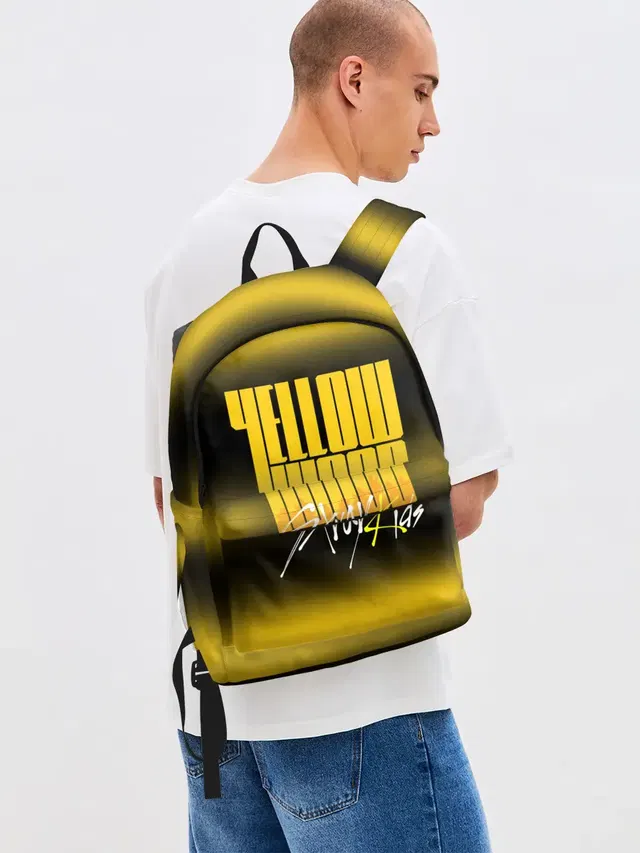 Джинсовый рюкзак с принтом «Yellow Wood»