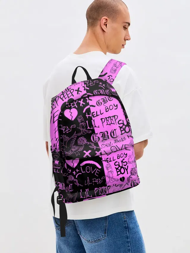 LIL PEEP LOGOBOMBING BLACK PINK