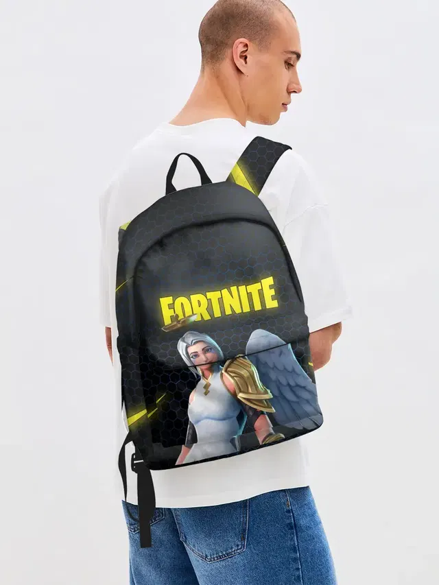 Джинсовый рюкзак с принтом «Fortnite ARK»