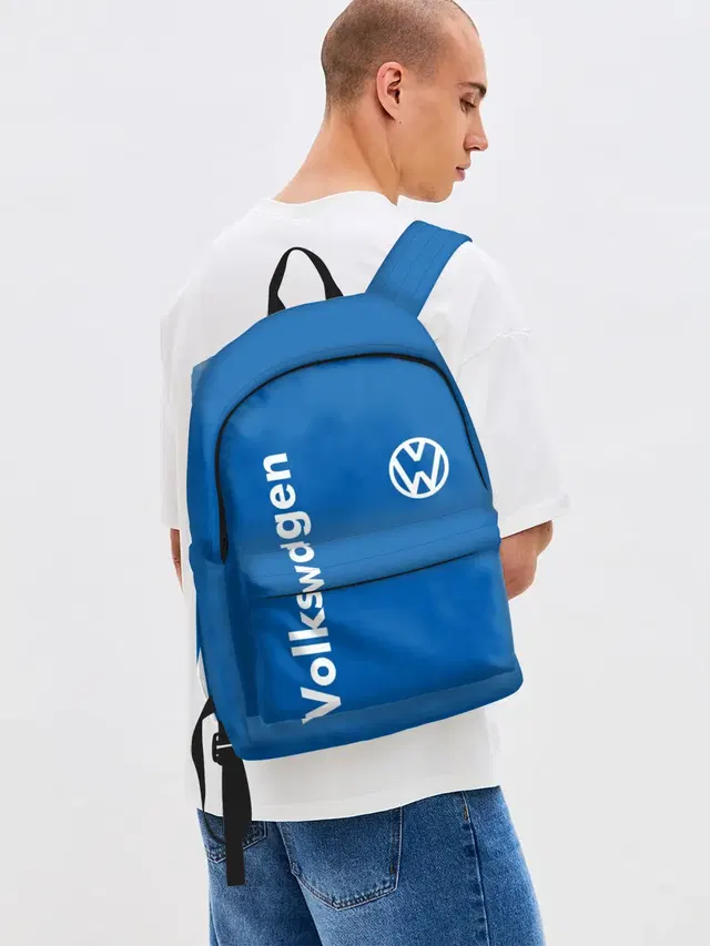 Джинсовый рюкзак с принтом «Volkswagen»