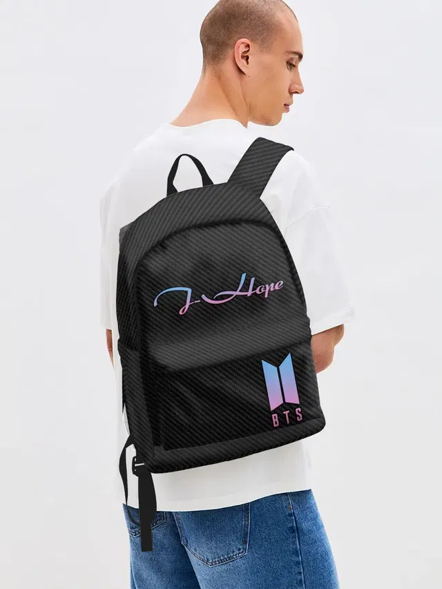 Джинсовый рюкзак с принтом «BTS — BTS J-Hope»