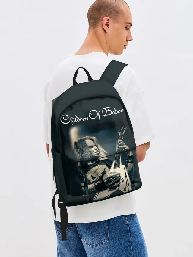 Джинсовый рюкзак с принтом «Children of Bodom — Children of Bodom 20»