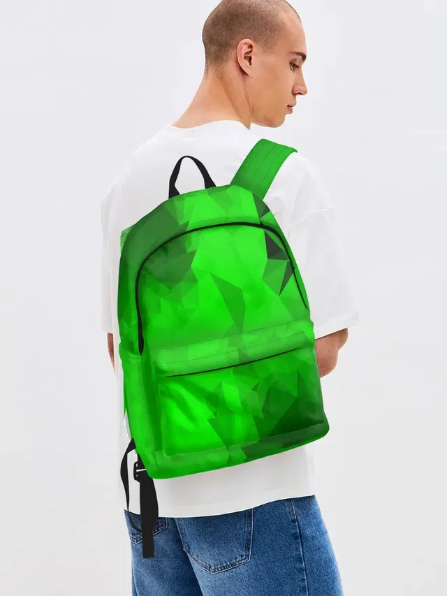 Джинсовый рюкзак с принтом «Green»