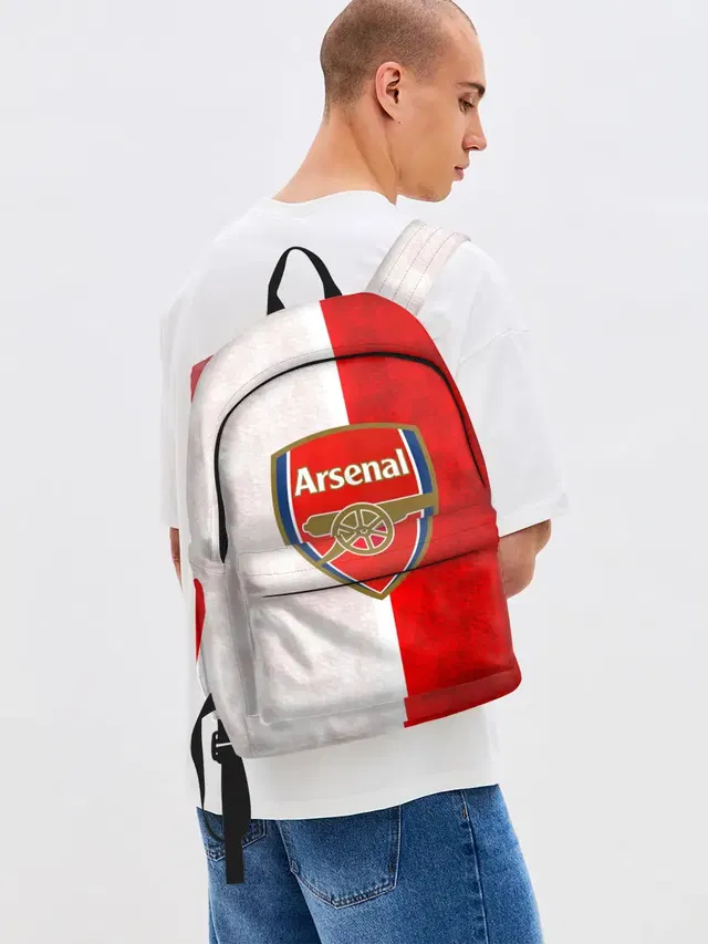 Джинсовый рюкзак с принтом «FC Arsenal 3D»