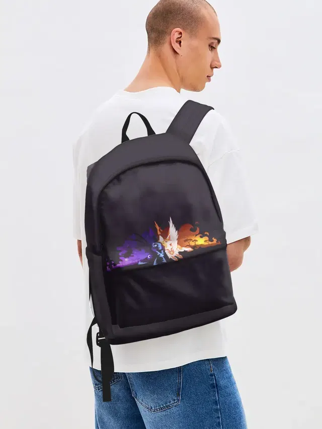 Джинсовый рюкзак с принтом «My Little Pony — День и ночь»