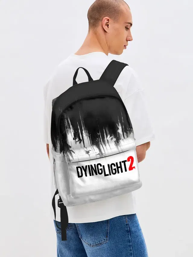 Джинсовый рюкзак с принтом «Dying Light — Dying Light 2»