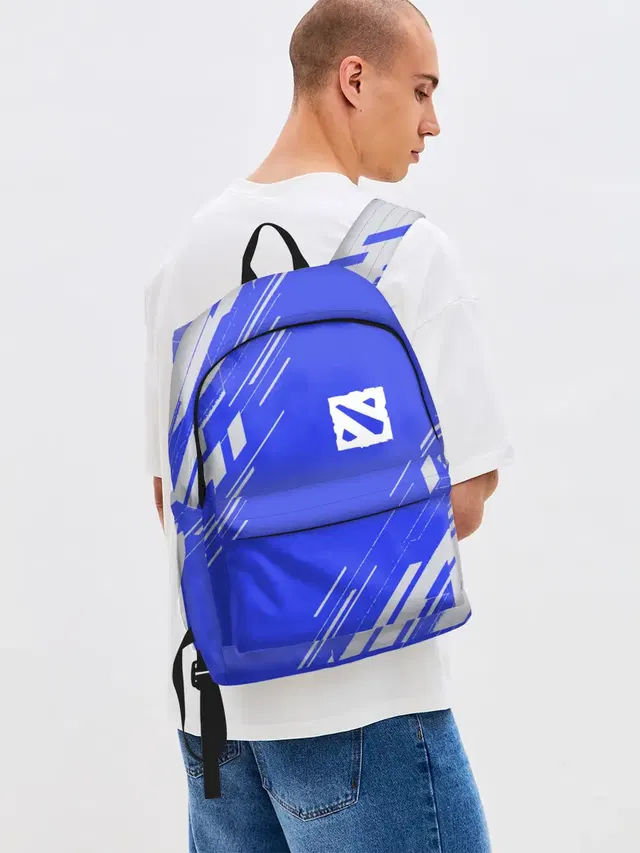 Джинсовый рюкзак с принтом «bluestyle»