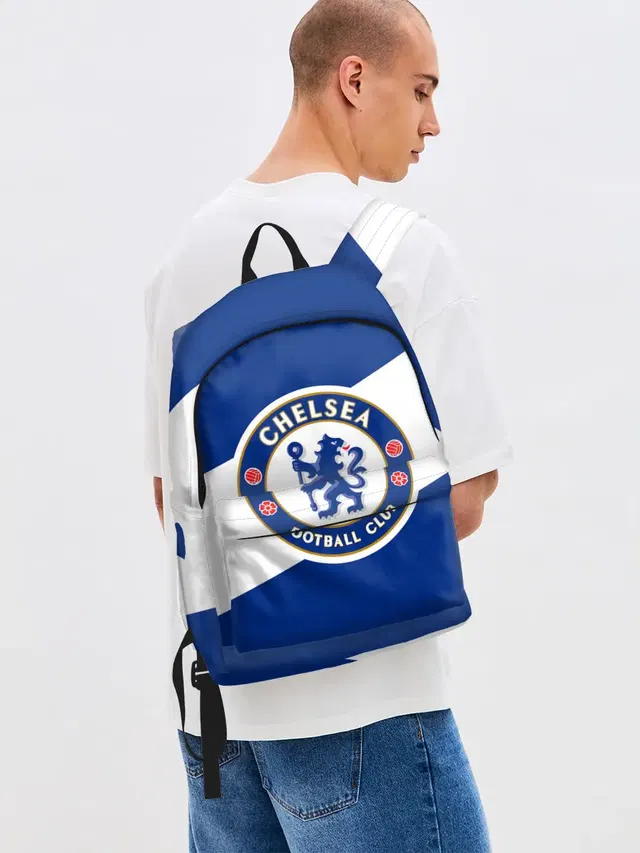 Джинсовый рюкзак с принтом «Lion — Chelsea SPORT»
