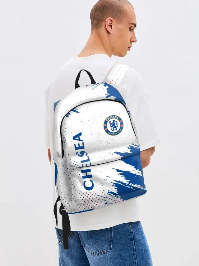 Джинсовый рюкзак с принтом «Челси — CHELSEA F.C.»