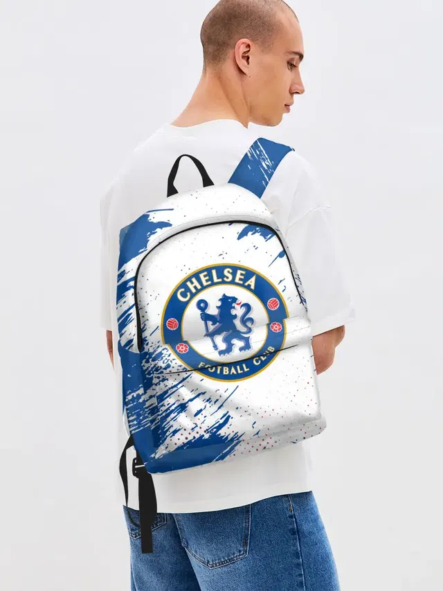 Джинсовый рюкзак с принтом «Челси — CHELSEA F.C.»