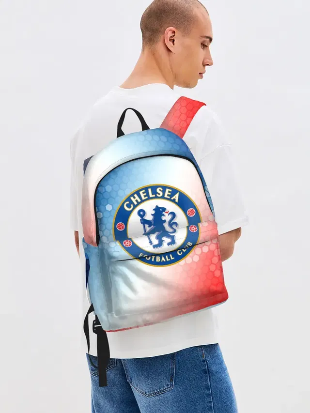 Джинсовый рюкзак с принтом «Челси — CHELSEA F.C.»