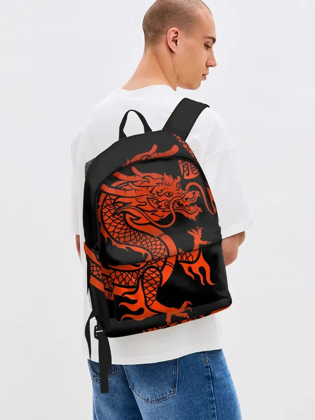 RED CHINA DRAGON